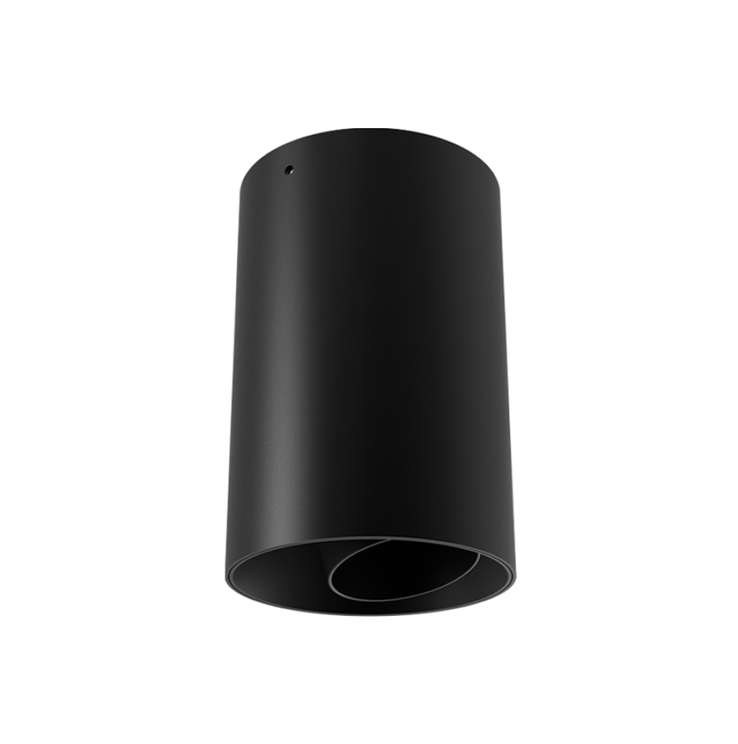 10W LED lubinis šviestuvas, juodas, 3000K, IP44, S180