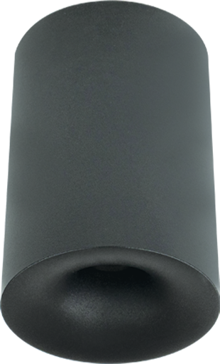 10W LED lubinis šviestuvas, juodas, 3000K, IP54, 25295