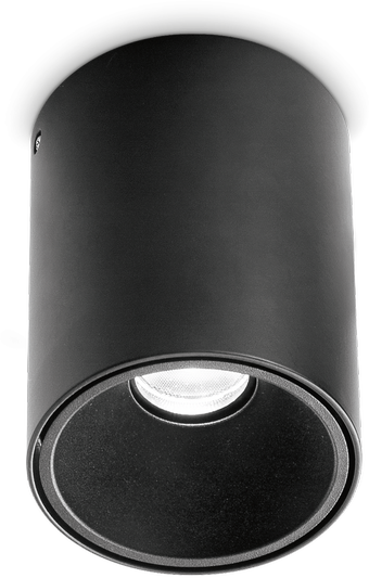 10W LED lubinis šviestuvas NITRO, juodas, 2700K, 341798