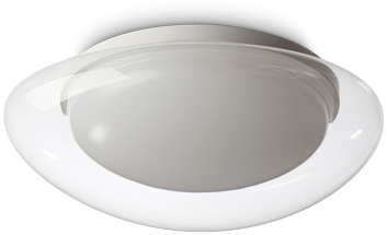 10W LED lubinis šviestuvas SQUISH, skaidrus, 3000K, 332406