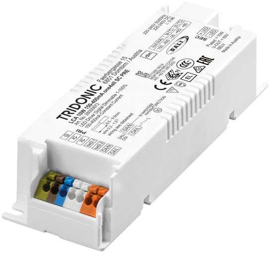 10W LED maitinimo šaltinis LCA, 150-400mA, DALI2