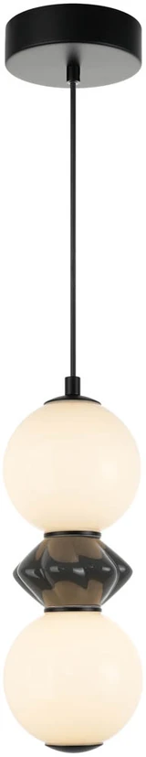 10W LED pakabinamas šviestuvas BALOS, juodos/baltos sp., 3000K