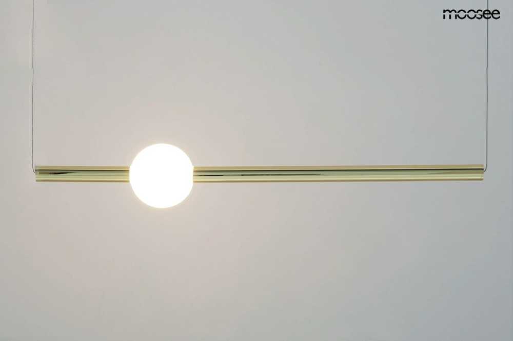 10W LED pakabinamas šviestuvas LIBRA 90 ON, aukso sp., 3000K