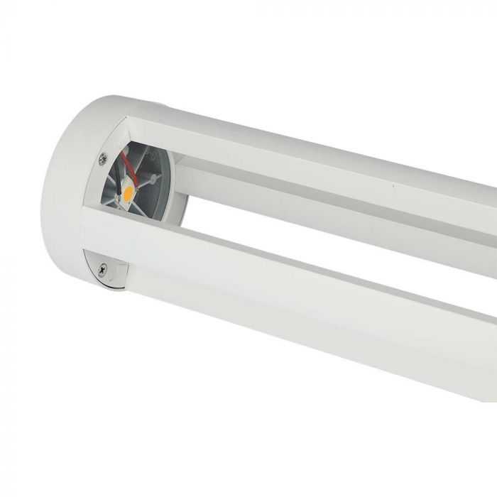 V-tac 10W LED pastatomas lauko šviestuvas, baltas, 3000K, IP65