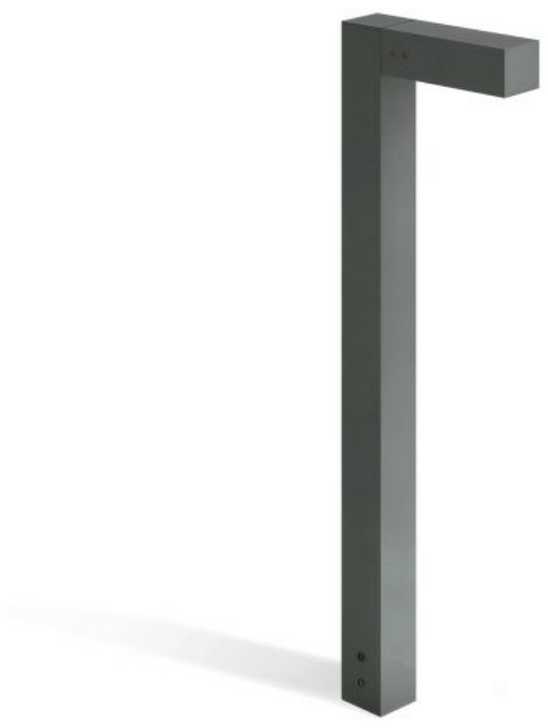 10W LED pastatomas lauko šviestuvas FLAG 200 BOLLARD, antracito sp. (RAL7021), 3000K, 30°, dimeriuojamas