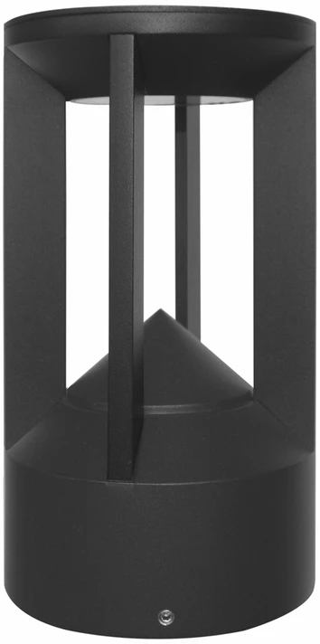 10W LED pastatomas lauko šviestuvas NOMAD, juodas, 3000K, IP54