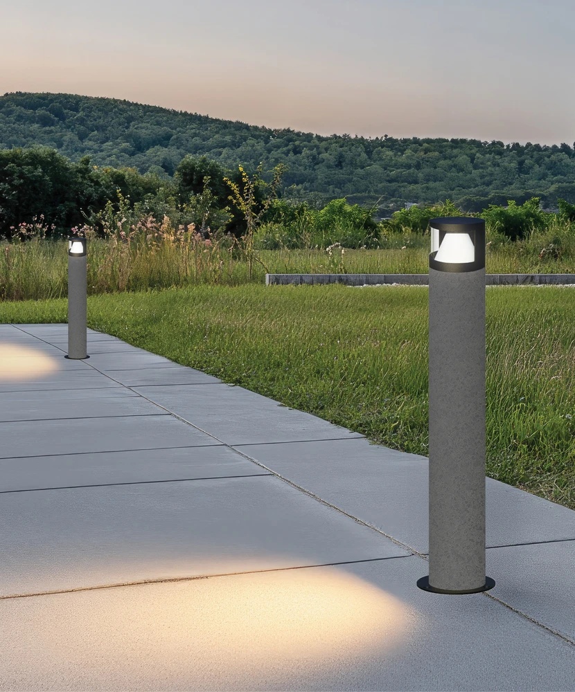10W LED pastatomas lauko šviestuvas, pilkos/juodos sp., 3000K, IP65, E410