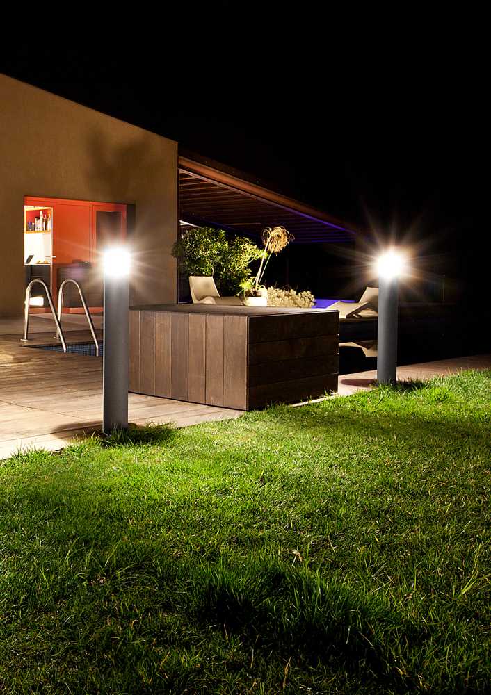 10W LED pastatomas lauko šviestuvas SPARK, tamsiai pilkas, 2850/3000K, IP54, 9941