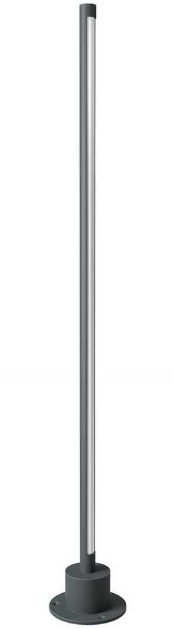 10W LED pastatomas lauko šviestuvas WIKI, tamsiai pilkas, 3000K, IP65, 90435