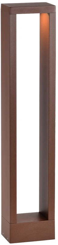 10W LED pastatomas lauko šviestuvas ZORO, rudas, 3000K, IP65, 600mm, 4332800