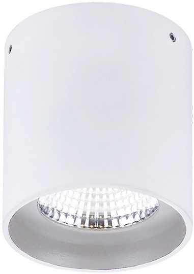 Lubinis šviestuvas 10W LED paviršinis šviestuvas MATE, baltas, 4000K