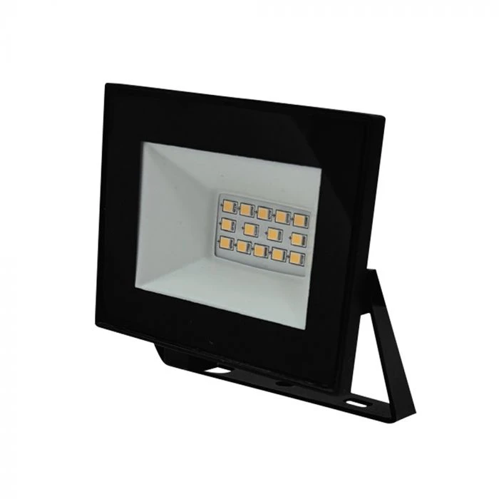 V-tac 10W LED prožektorius, juodas, 6500K