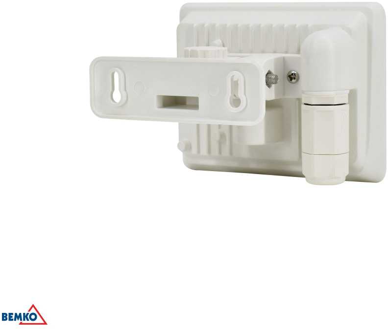 Bemko 10W LED prožektorius LFX, baltas, 4000K, IP65