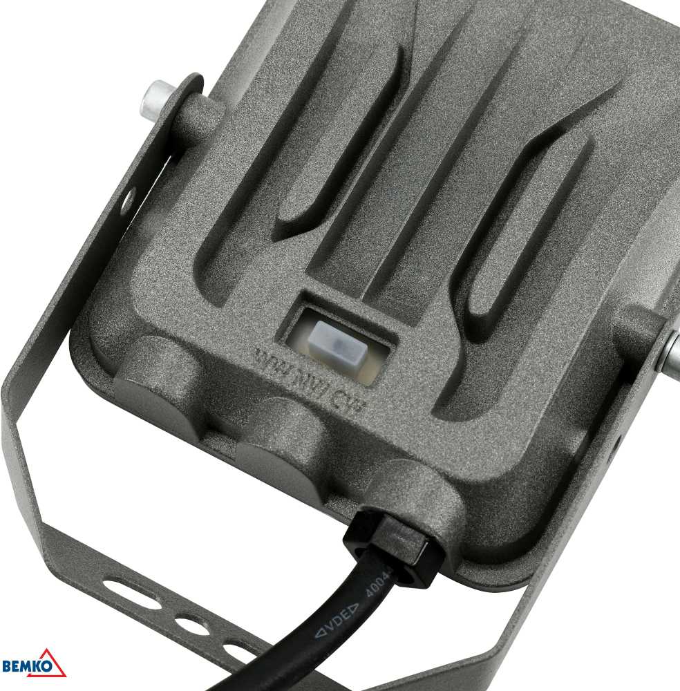 Kafler 10W LED prožektorius PRAJNA, pilkas, 3000/4000/6500K, IP65