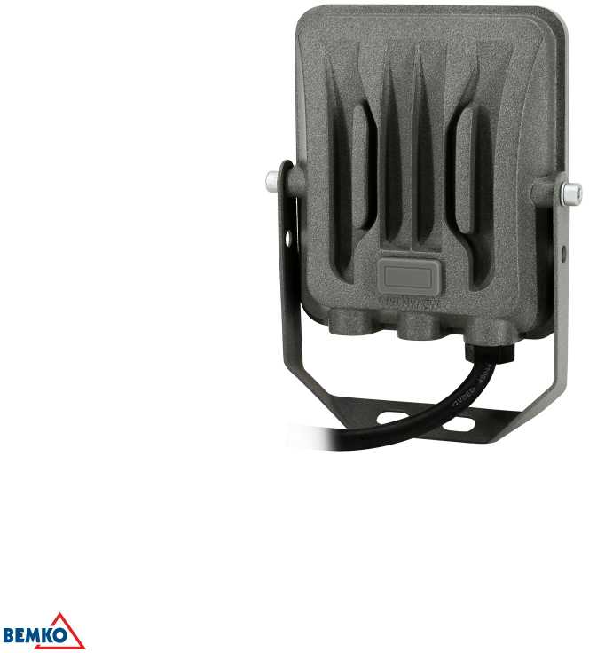 Kafler 10W LED prožektorius PRAJNA, pilkas, 3000/4000/6500K, IP65