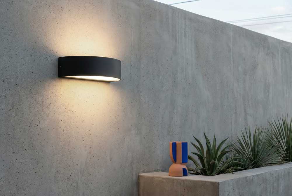 10W LED sieninis fasado šviestuvas AYSEL, antracito sp., 3000K, dimeriuojamas, IP65, A2069000GRDT