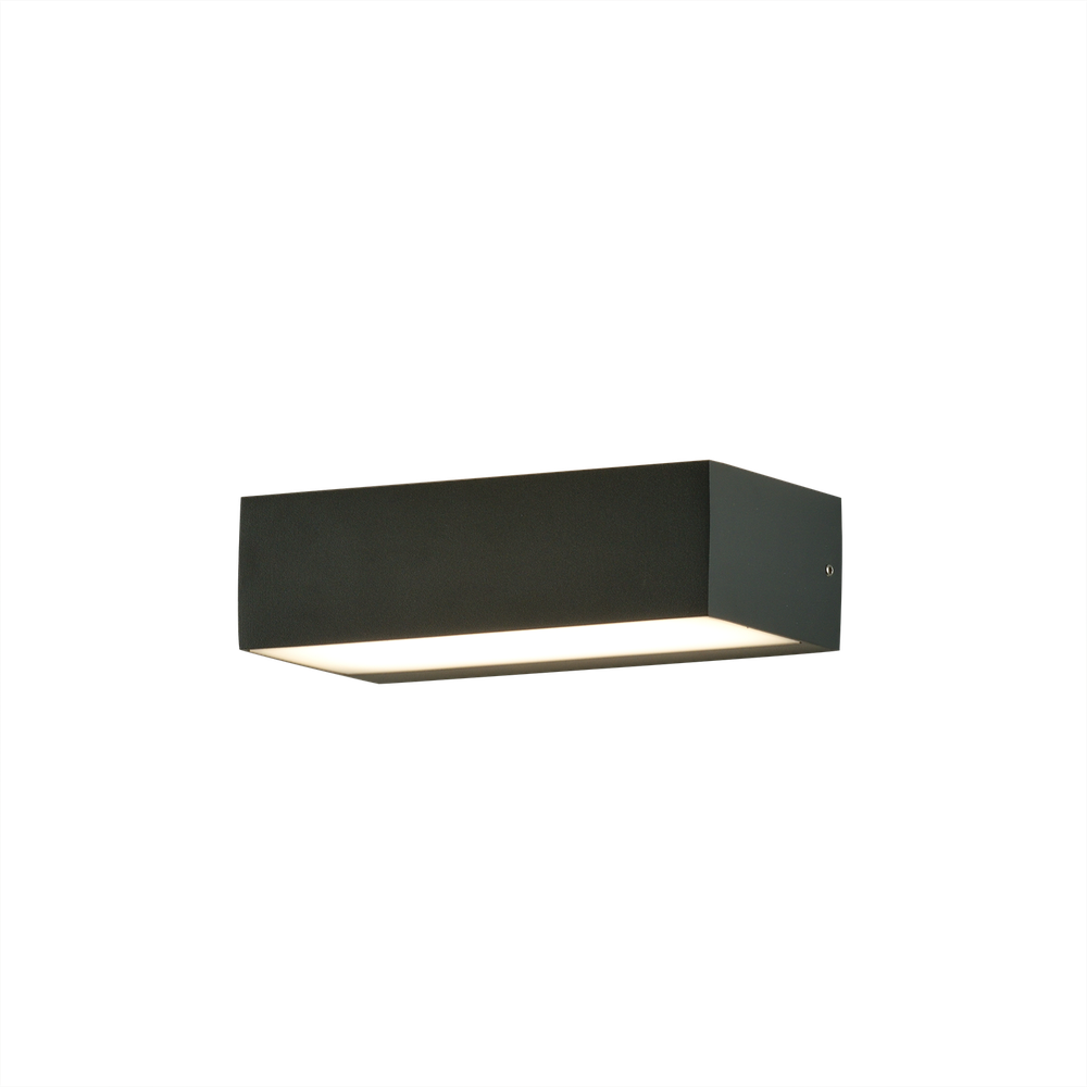 10W LED sieninis fasado šviestuvas DRACO, antracito sp., 3000K, dimeriuojamas, IP65, A2070000GRDP