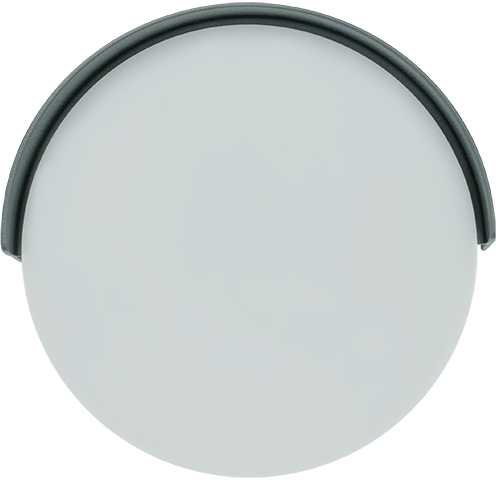 10W LED sieninis fasado šviestuvas, tamsiai pilkas, 3000K, IP54, E414
