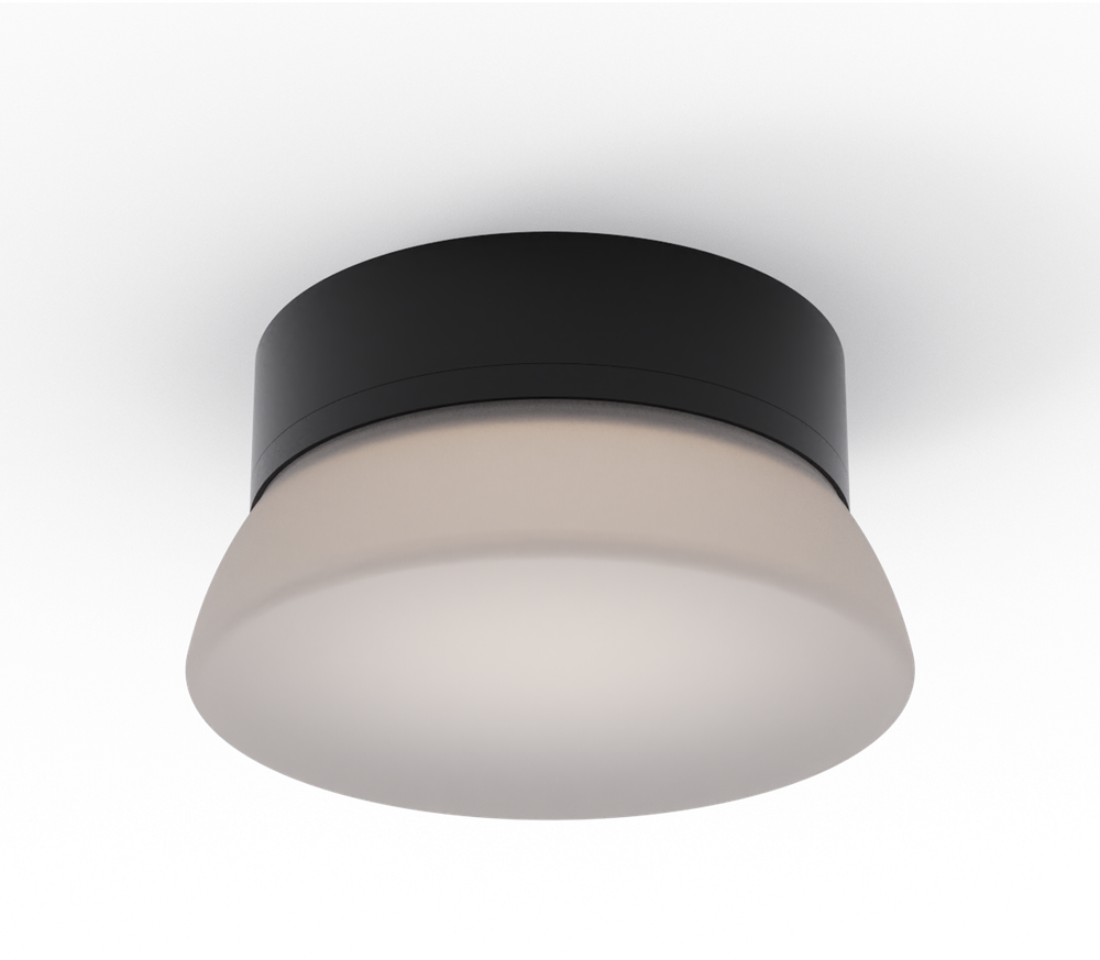 10W LED sieninis fasado šviestuvas TRAP, juodos/baltos sp., 2700K, IP65, A4041090N