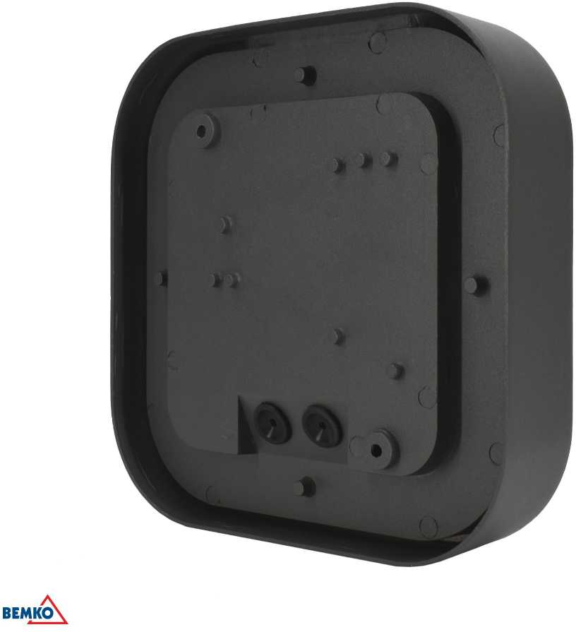 Sieninis šviestuvas Bemko 10W LED sieninis fasado šviestuvas VALIT, grafito sp., 3000K, IP65, 120°