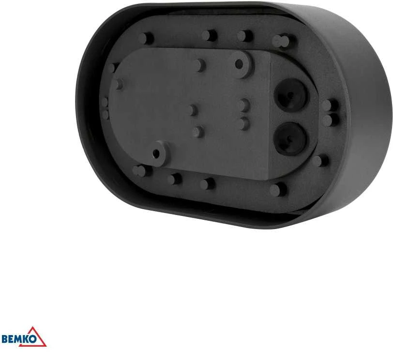 Sieninis šviestuvas Bemko 10W LED sieninis fasado šviestuvas VALIT, grafito sp., 4000K, IP65, 120°