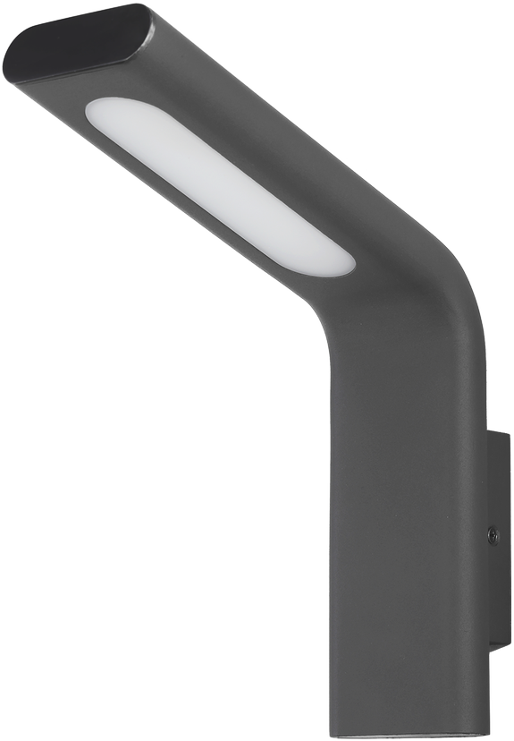 10W LED sieninis fasado šviestuvas ZEN, antracito sp., 3000K, IP65, A2038101GR