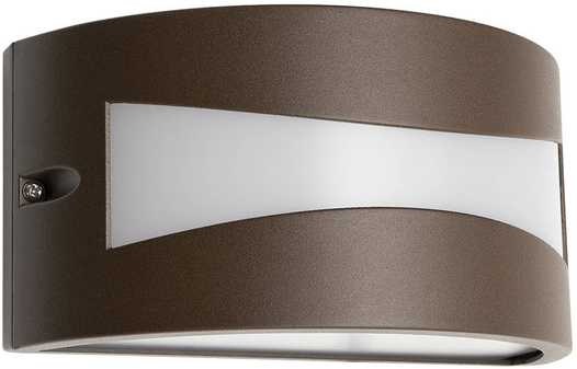 10W LED sieninis lauko šviestuvas ASTI LED, tamsiai rudas, 3000K, IP54