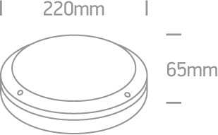 10W LED sieninis lauko šviestuvas, juodas, 3000K, 67442/B/W
