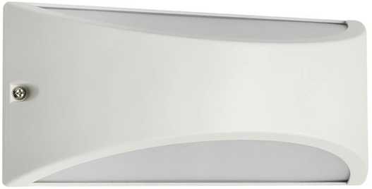 10W LED sieninis lauko šviestuvas SCUDO, baltas, 3000K, IP54