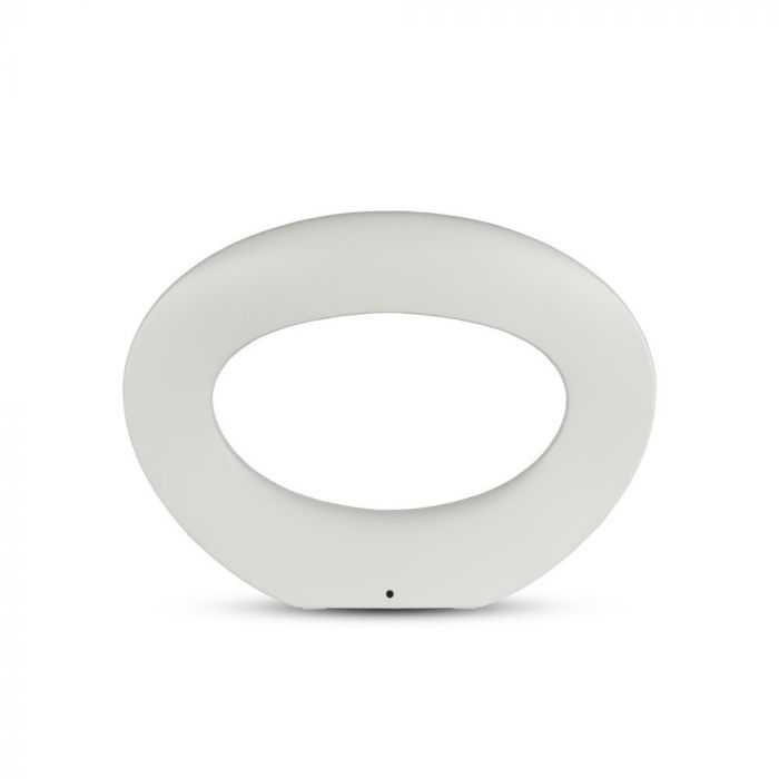 V-tac 10W LED sieninis šviestuvas, baltas, IP65, 3000K