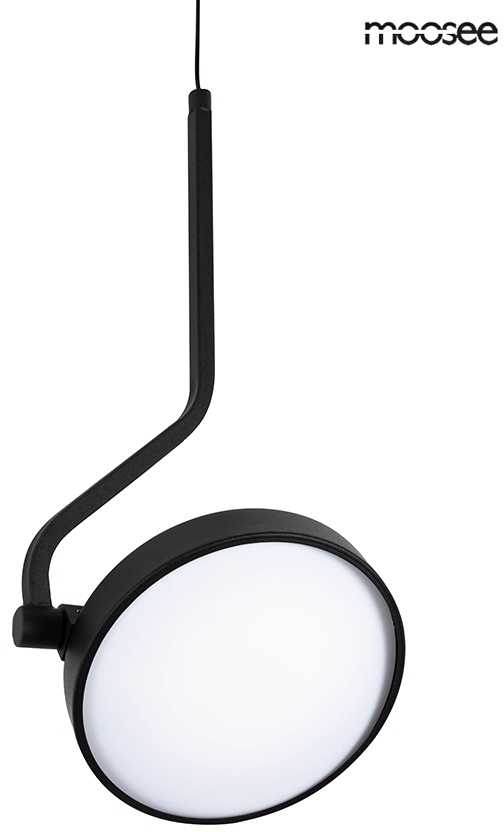 10W LED sieninis šviestuvas FLAT, juodas, 3000K