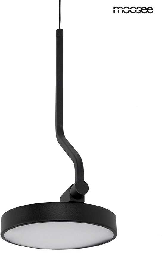 10W LED sieninis šviestuvas FLAT, juodas, 3000K