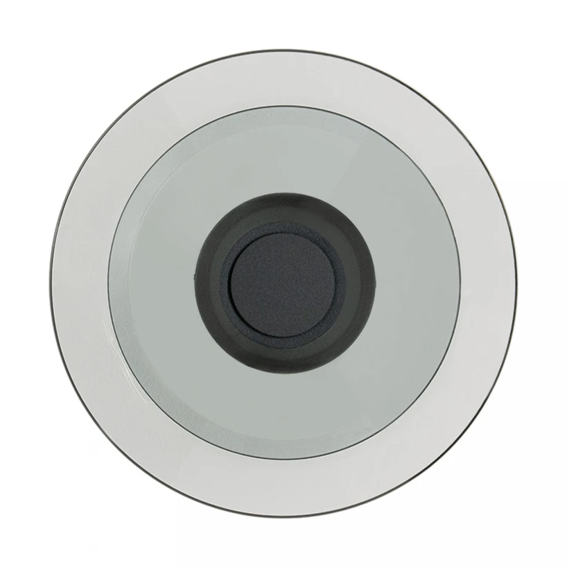 10W LED sieninis šviestuvas, juodas/dūmų sp. stiklas, 3000K, dimeriuojamas, 25144