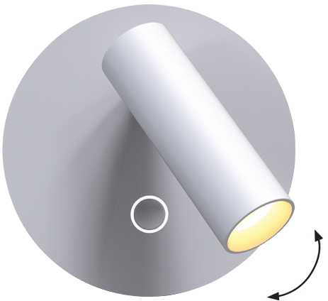 10W LED sieninis šviestuvas NEVADA, baltas, 3000K, dimeriuojamas, 4340700