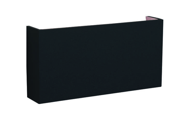 10W LED sieninis šviestuvas QUADRO, juodas, 3100K, šviečia į viršų ir į apačią, 4226200