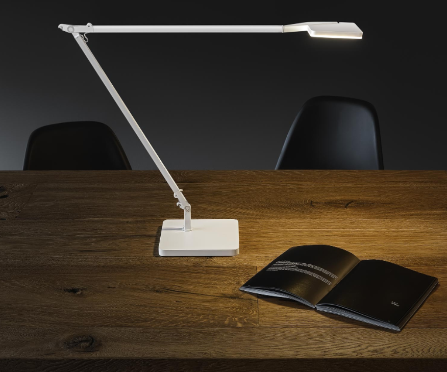 10W LED stalo šviestuvas JACKIE, 3000K, IP40, dimeriuojamas, matinės žalvario spalvos