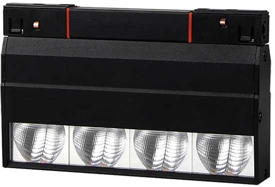 10W LED šviestuvas į magnetinę sistemą ZAMBELIS, juodas, 3000K, 2092