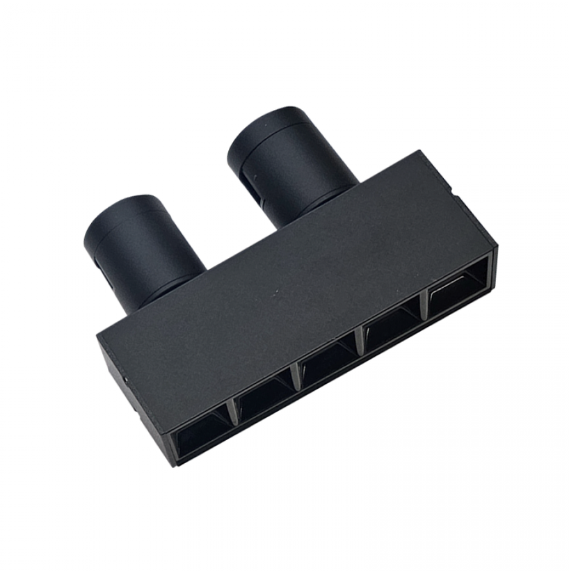 10W LED šviestuvas į magnetinę sistemą ZAMBELIS FLEXIBLE, juodas, 3000K, DALI, 23183