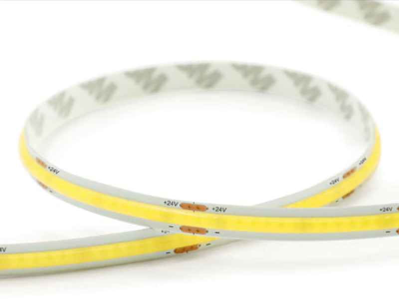 10W/m LED COB juosta, 24V, 480LEDs/m, 3000K, IP20, 5m ritė, LS03