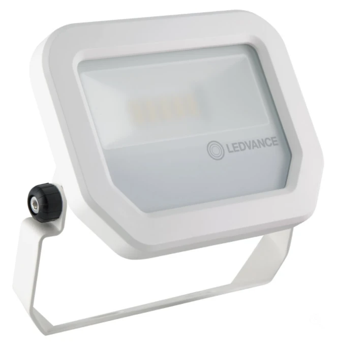 10W Prožektorius LEDVANCE, 3000K, IP65, baltas