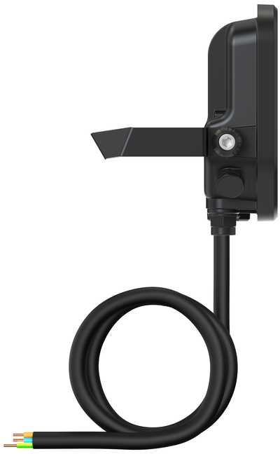 Ledvance 11/16W LED prožektorius FL AREA V, juodas, 4000K, IP66, 48°x85°