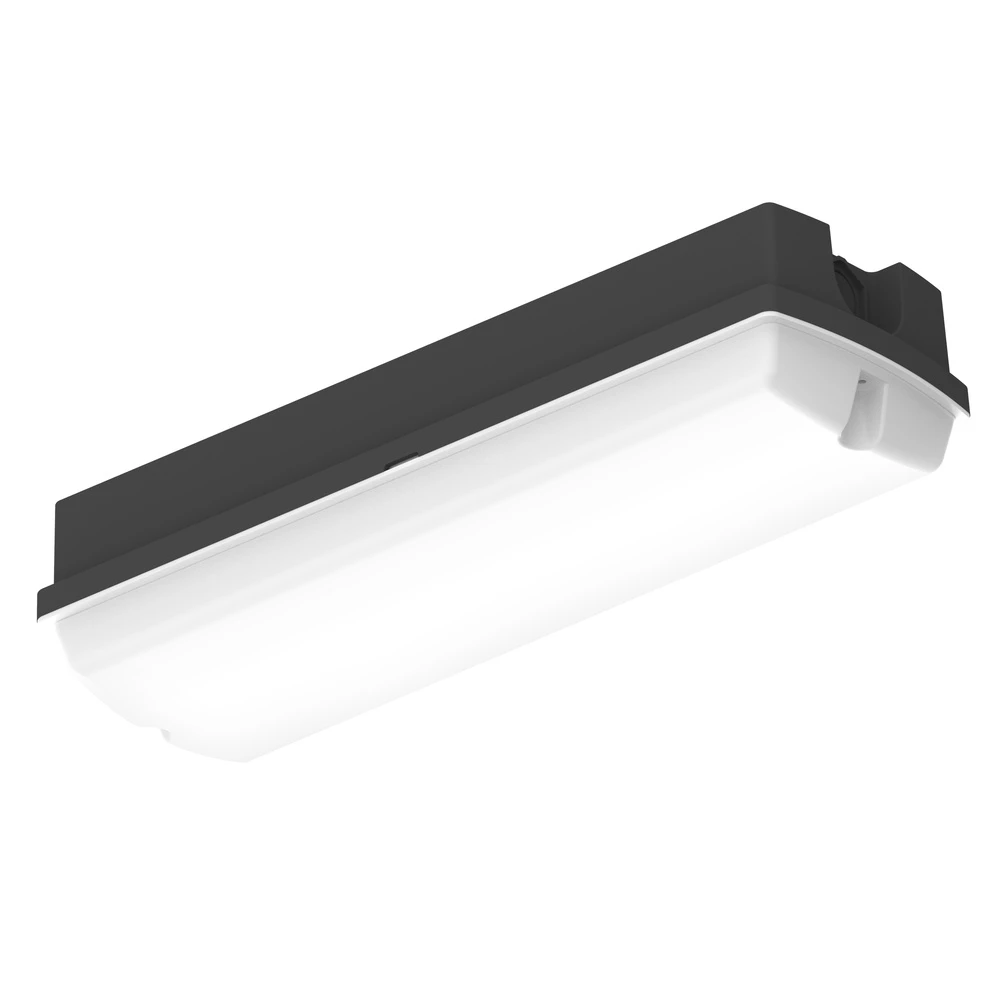 Ledvance 11/9/7W LED lauko plafonas COMPACT EMERGENCY SENSOR, juodas, 3000/4000K, 125°, dimeriuojamas, IP65