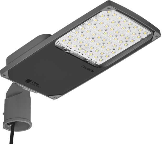 110W LED gatvės šviestuvas STRADO, pilkas, 4000K, DALI