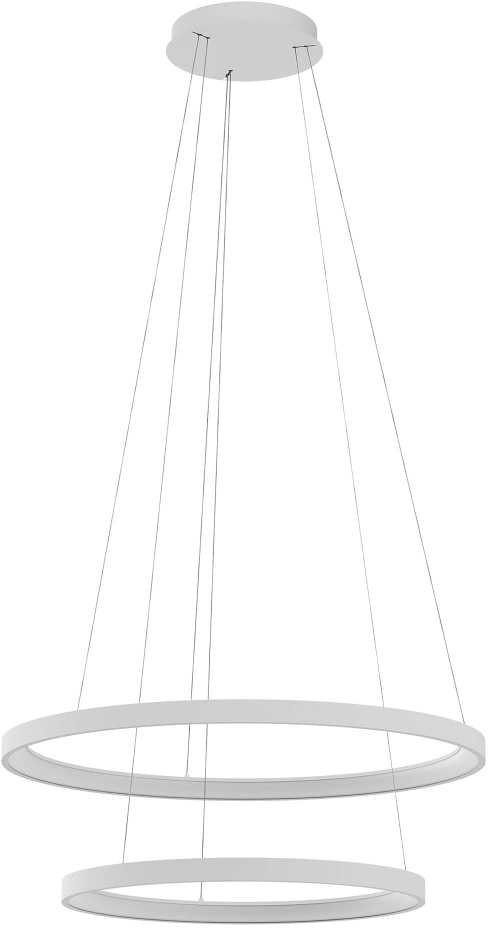 110W LED pakabinamas šviestuvas ICONIC, baltas, 3000/4000K, dimeriuojamas, 01-3920
