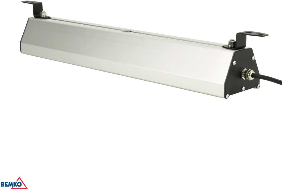 115W LED linijinis pramoninis šviestuvas MASTER STANDARD, anoduoto aliuminio sp., 4000K, IP65