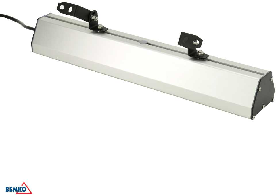 115W LED linijinis pramoninis šviestuvas MASTER STANDARD, anoduoto aliuminio sp., 4000K, IP65