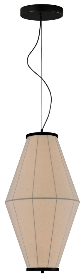 11,5W LED pakabinamas šviestuvas TOTEM, juodas, 2700K, C4050090N