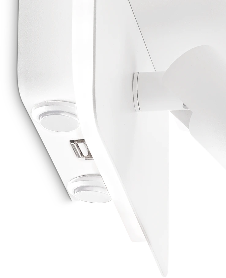 Ideal Lux Sieninis šviestuvas Piano Ap Bianco