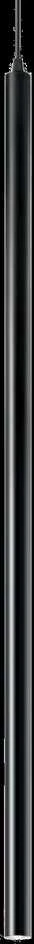 Ideal Lux Pakabinamas šviestuvas Ultrathin D100 Round Nero 142913