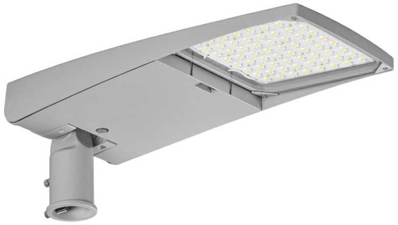 118W LED gatvės šviestuvas TIARA 2 M, pilkas, 4000K, DALI